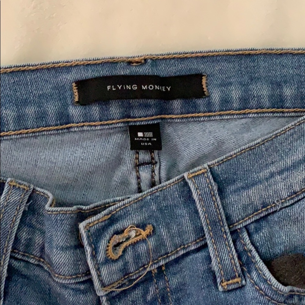Light wash jeans